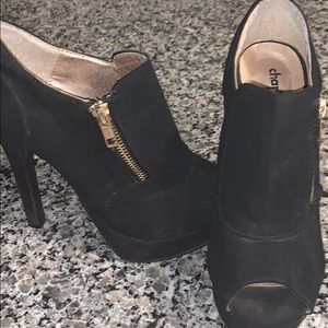 Charlotte Russe Black Heels